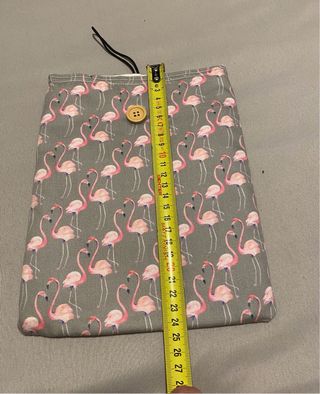 Funda libro flamencos forrada