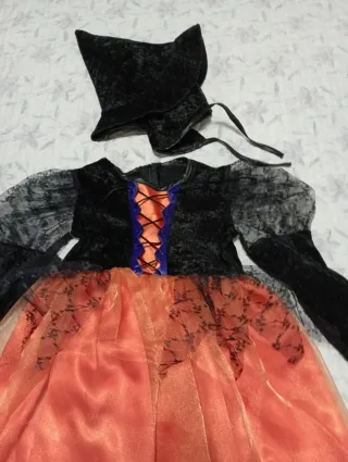 Disfraz de bruja para bebé