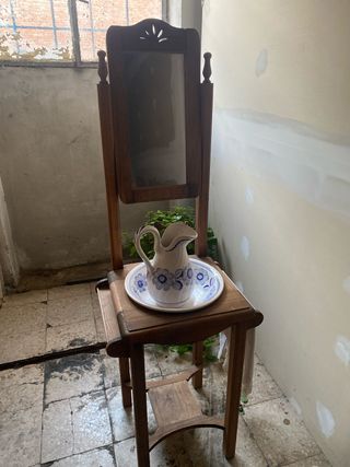 Palanganero vintage completo nuevo