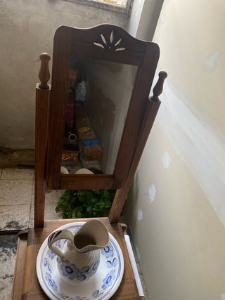 Palanganero vintage completo nuevo