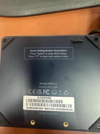 Mini PC Beelink S12 Pro Intel 12ª Gen Azul#F42897