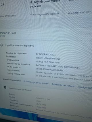 Mini PC Beelink S12 Pro Intel 12ª Gen Azul#F42897