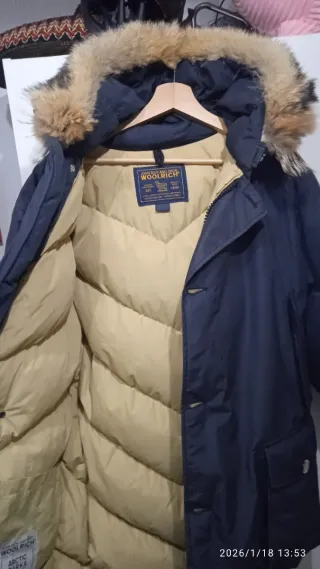 Parka Woolrich Hombre Negra