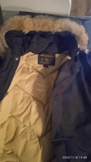 Parka Woolrich Hombre Negra