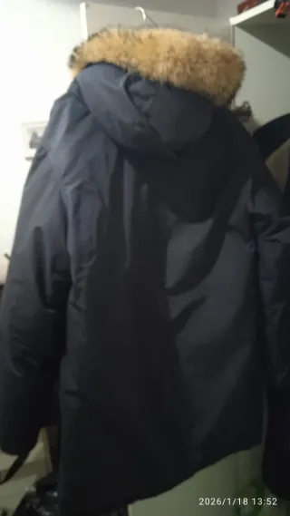 Parka Woolrich Hombre Negra