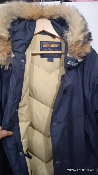 Parka Woolrich Hombre Negra