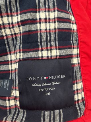 Chaqueta Tommy Hilfiger Roja Vintage