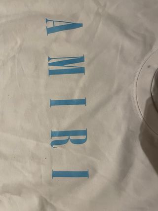 Camiseta Amiri Blanca