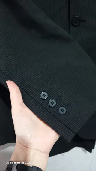 Traje de caballero negro