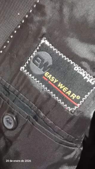 Traje de caballero negro