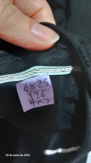 Traje de caballero negro