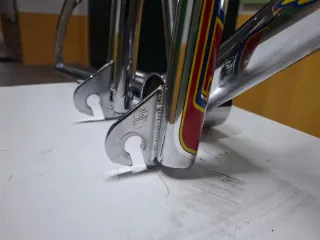 Quadro e Garfo BMX GT Interceptor Ano 94 Cromado