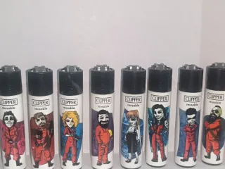 Set 15 Accendini Clipper La Casa di Carta