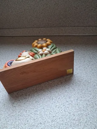 Portatovaglioli Thun gallo e girasole