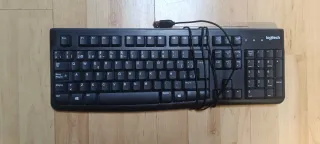 Teclado Logitech Negro USB