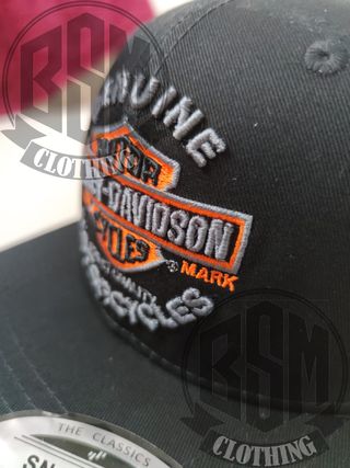 Cappellino Harley Davidson Nero v/piatta