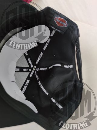 Cappellino Harley Davidson Nero v/piatta