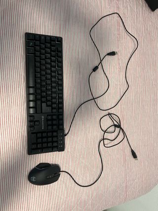 Teclado y Ratón Gamer Blackfire Negro