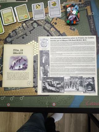 Juego de mesa Fuga de Colditz