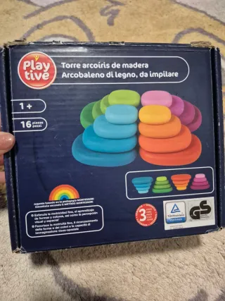 Torre Arcoíris di Legno Playtive