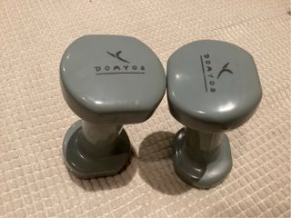 2 Mancuernas 1.5 KG y Masajeador.  Oferta x 15€.