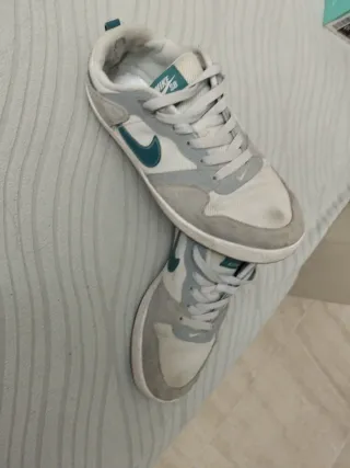 Zapatillas Nike SB Grises y Blancas