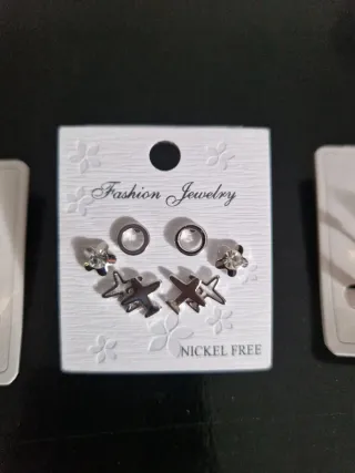 Pendientes Bisutería pedreria