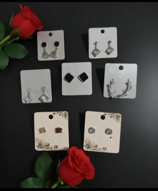 Pendientes Bisutería pedreria