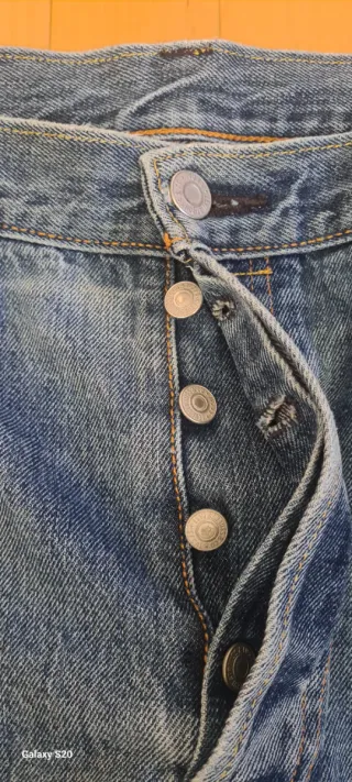 Levi's 501 Jeans Blu W 36 L 34