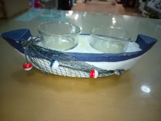 Ancla decorativa con termómetro