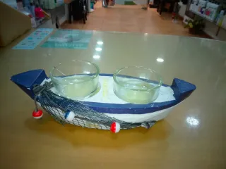 Ancla decorativa con termómetro