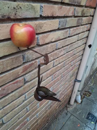 Lámpara de aceite antigua de metal