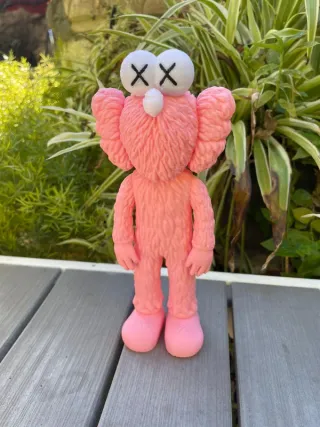 Figura Kaws BFF Rosa + Fuck Kaws