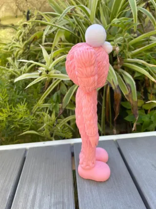 Figura Kaws BFF Rosa + Fuck Kaws