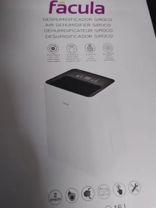 Deshumidificador Siroco Facula 16L