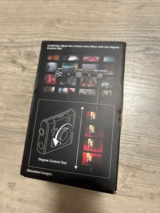 Fujifilm Instax Wide Evo Cámara Híbrida Negra