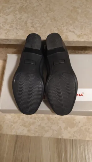 Scarpe TRATTI DI DONNA nere pelle morbida