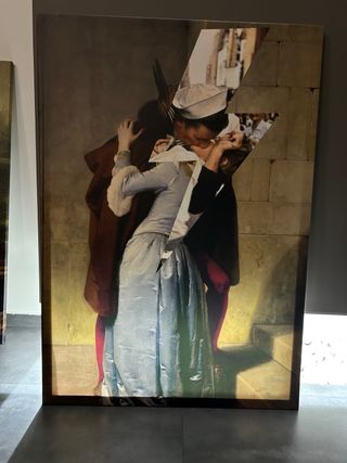 Quadro Pop Art Il Bacio