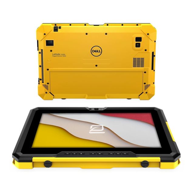 Dell Latitude 7220EX Rugged Extreme Tablet Táctil 11,6" i5 8365U, 8GB, SSD 256GB, FHD, Amarillo, A+