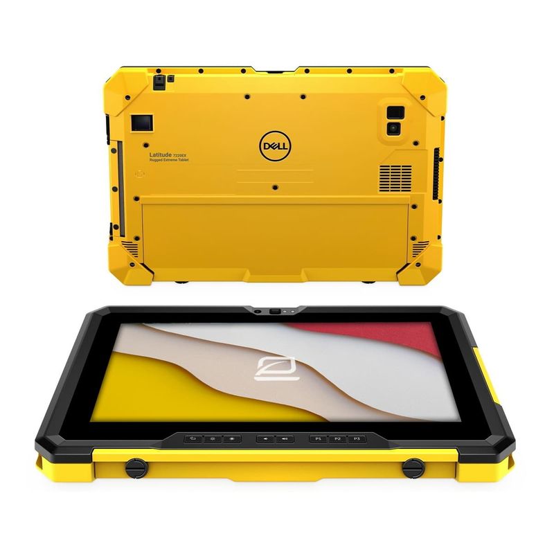 Dell Latitude 7220EX Rugged Extreme Tablet Táctil 11,6" i5 8365U, 8GB, SSD 256GB, FHD, Amarillo, A+