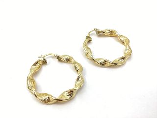argollas oro 18k