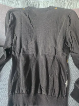 Jersey Chisbon Rombo Marrón Amarillo Talla XL