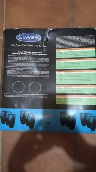 Evans EC1250 12 1/2" Conga Head