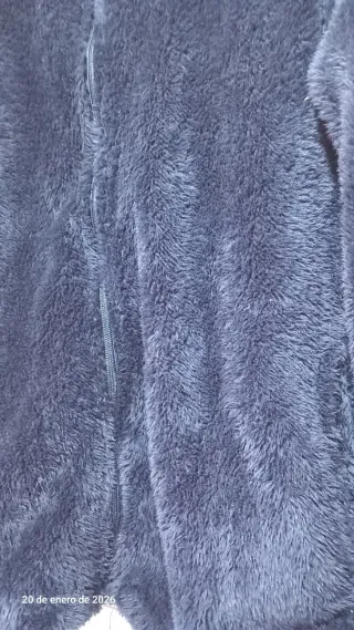 Chaqueta polar mujer azul