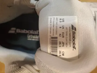 Zapatillas Padel Babolat Grises y Amarillas