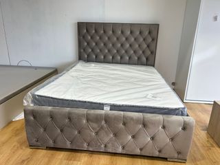 NUEVA Cama tapizada *PAGA EN CASA*
