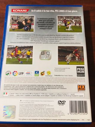 PES 2008 Pro Evolution Soccer PS2