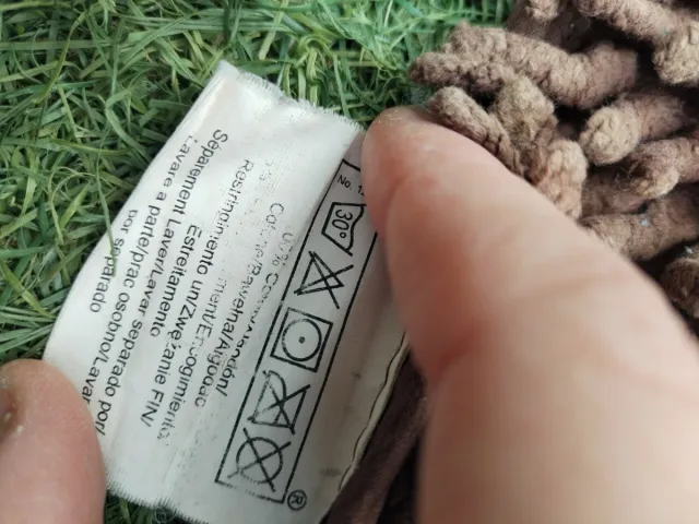 2 Alfombras de Baño Microfibra Marrón y Gris