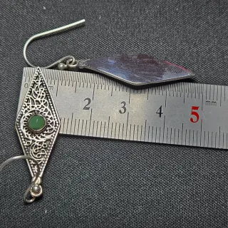 Pendientes Plata 925 con Turquesa