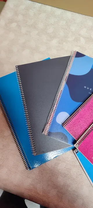 6 Libretas Espiral Variadas